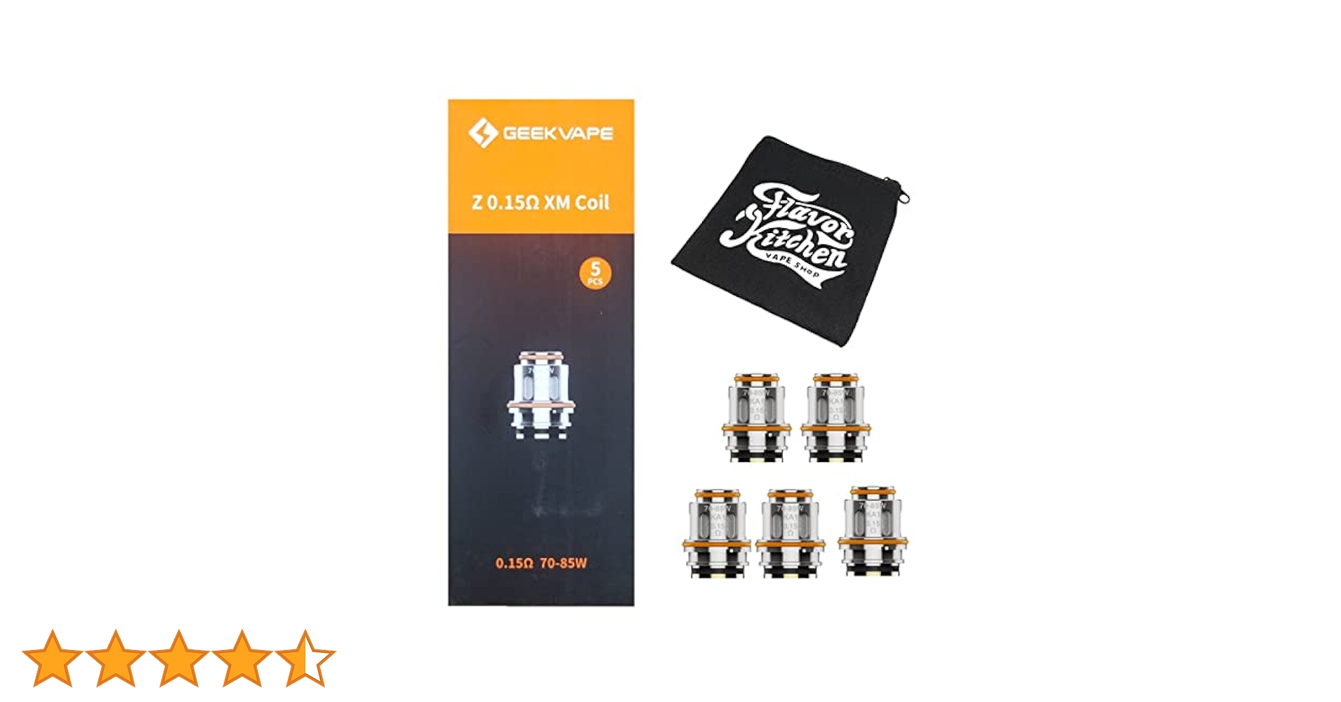 Amazon | GEEKVAPE Z Subohm Tank 用 コイル 5個入り（Zシリーズ